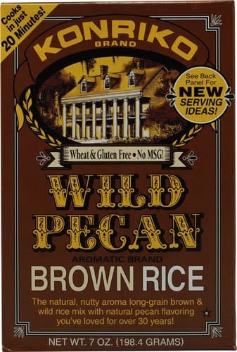 Konriko Brown Rice Wild Pecan -- 7 oz - 2 pc