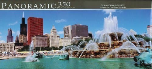 Panoramic 350 Chicago Summer, Illinois by Panoramic puzzle