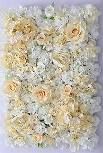 40X60cm Artificial Silk Rose Flower Wall Decoration Decorative Silk Hydrangea Wedding Decoration Backdrop 10