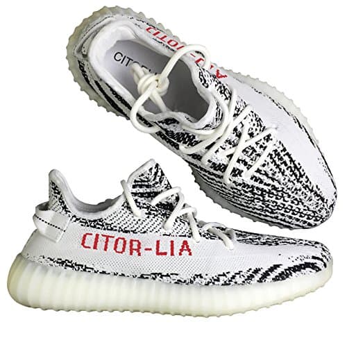 Unique Fashion Design White Zebra Pattern Elite High End Valuable Shoes (US11(M))