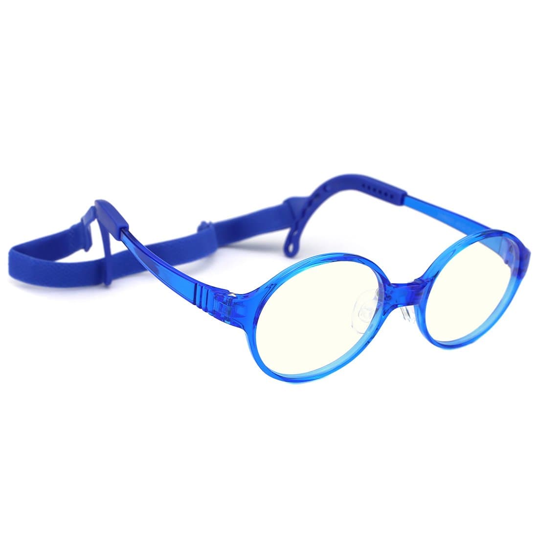 modesoda Kids Blue Light Blocking Computer Gaming Glasses for Kids,Anti Glare Tinted Lenses UV Protection Eyeglasses Age 3-12