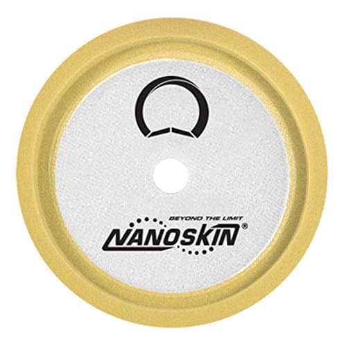 Nanoskin9" Speedy Foam Buffing Pad - Light Compounding & Paint Oxidation Removal on Clear Coat Finishes for Cars, Trucks, RVs, Boats, Hot Rod & More | Dished-In Loop Backing |Use with Rotary Polisher
