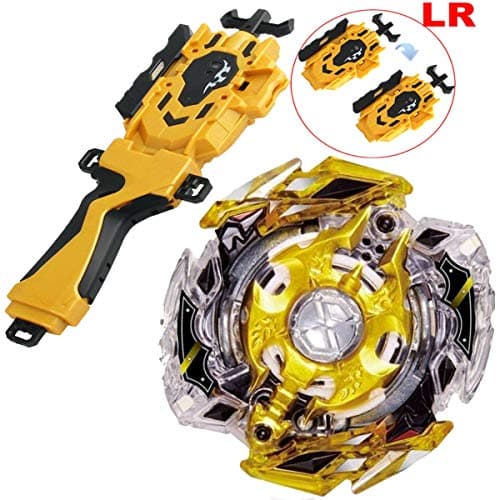 Gold LR String Launcher Grip Bey Battling Top Set Burst Blades Evolution Bey Battle Booster Starter Gyro Bay Battle Top Legend Spriggan/Spryzen 0UnderNothing Novelty Spinning Game Toy Gift for Boys