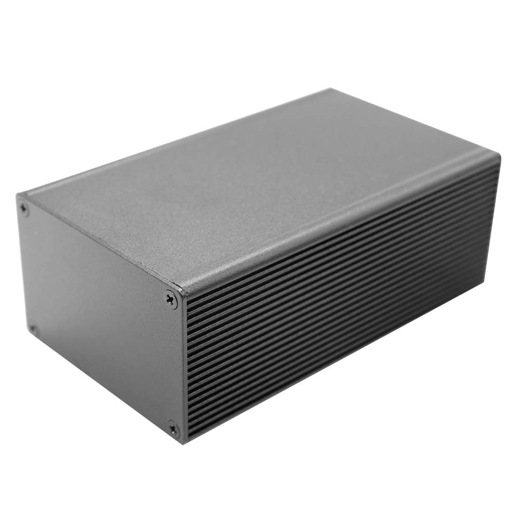 Aluminum Project Box YILEGOU Electronic Enclosure Case Black for PCB Board DIY,113x66x43mm
