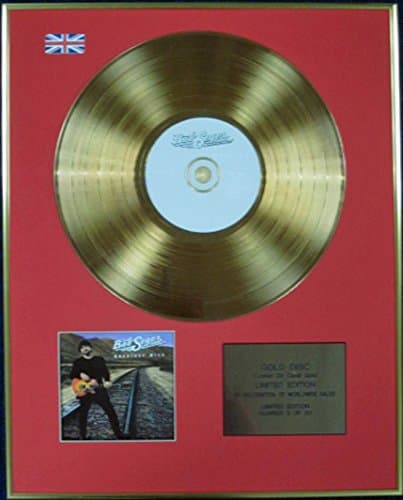 BOB SEGER. - Ltd Edition CD 24 Carat Coated Gold Disc - GREATEST HITS
