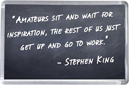 Stephen King - On Writing Quote Fridge Magnet