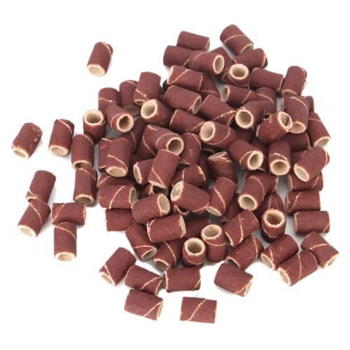 So Beauty 100pcs Sanding Bands for Nail Drill Bits Manicure 150#