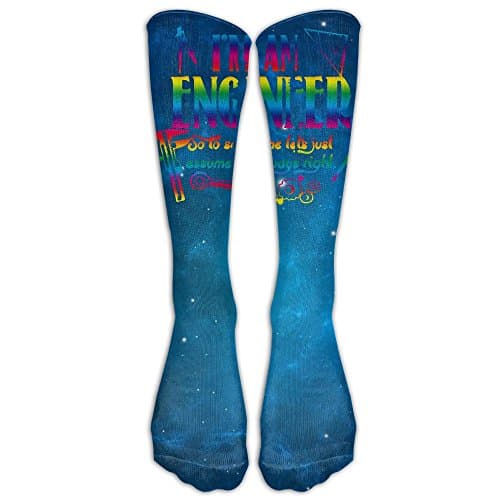 I'm An Engineer So To Save Time Unisex Comfort Over The Calf Tube Socks