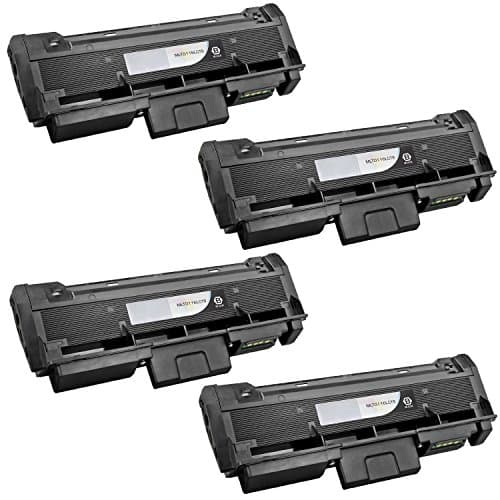 4-Pack Compatible MLT-D116L High Yield Toner For Samsung 116L SL-M2625D, SL-M2825DW, SL-M2875FD, SL-M2875FW