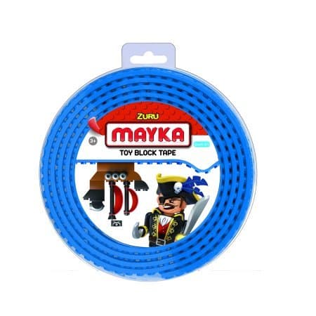 Mayka Toy Block Tape, Large 2 meter 4 stud,blue