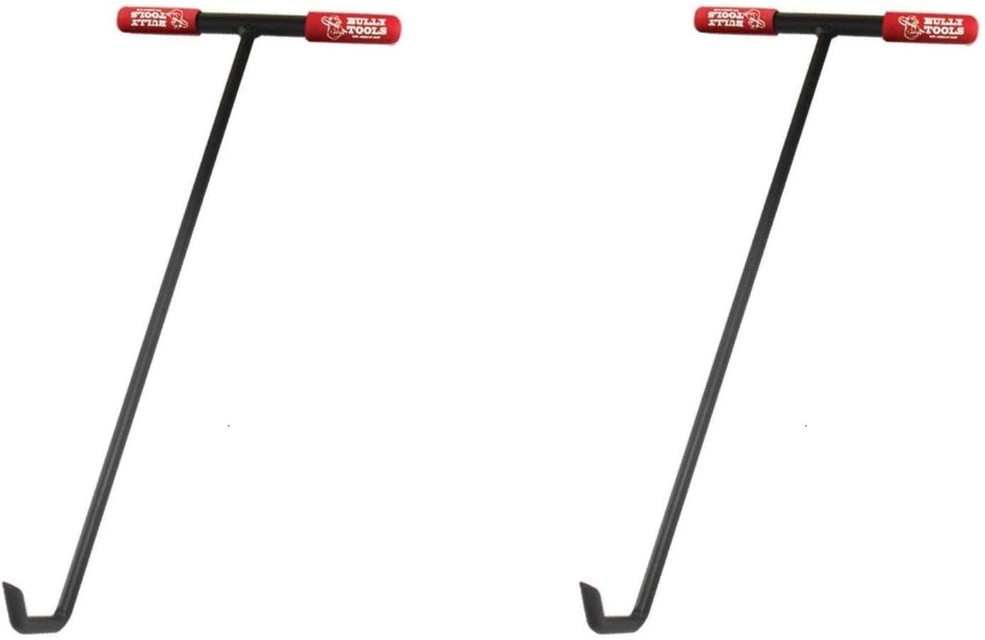 Bully Tools 99200 24" Manhole Cover Hook. Steel Tstyle Handle. (Pack of 2)