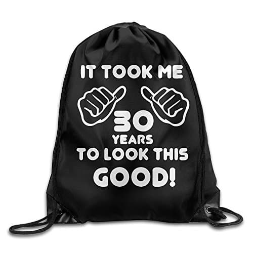 Training It Took 30 Years To Look This Good - 30th Birthday Drawstring Backpack Bag Drawstring Tote