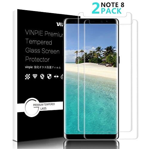 Halier yuiupiop For Galaxy Note 8 Screen Protector Privacy Anti-Spy , Anti-Scratch Privacy Anti-Peep Tempered Glass Screen Protector Shield For Samsung Galaxy Note 8