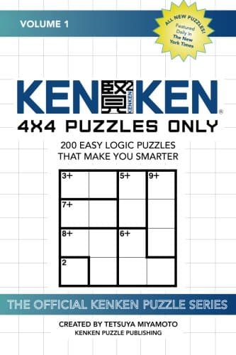 KenKen: 4x4 Puzzles Only: 200 Easy Logic Puzzles That Make You Smarter