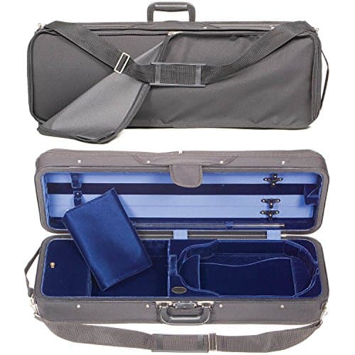 BobelockFeatherlite 1003V Oblong Black/Blue 4/4 Violin Case
