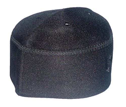 Alwee Men's Muslim Skull Cap (Black, Medium)