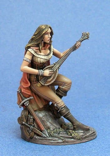 Female Bard w/Lute DSM-4110