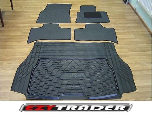 Jeep Commander (06 on) FULL RUBBER CAR & BOOT MAT SET