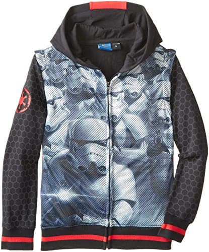Star Wars Boys' Hoodie, Black, Medium