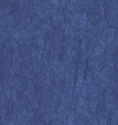 Unryu Rice Papers- All Solid Colors - Royal Blue - 25x37 Inch Sheet