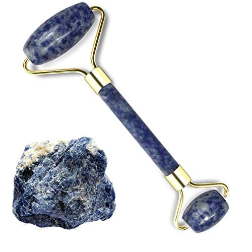 Jade Roller for Face,Gua Sha Scraping,Anti-Aging Massage Facial Roller,Roller for Face Neck Beauty