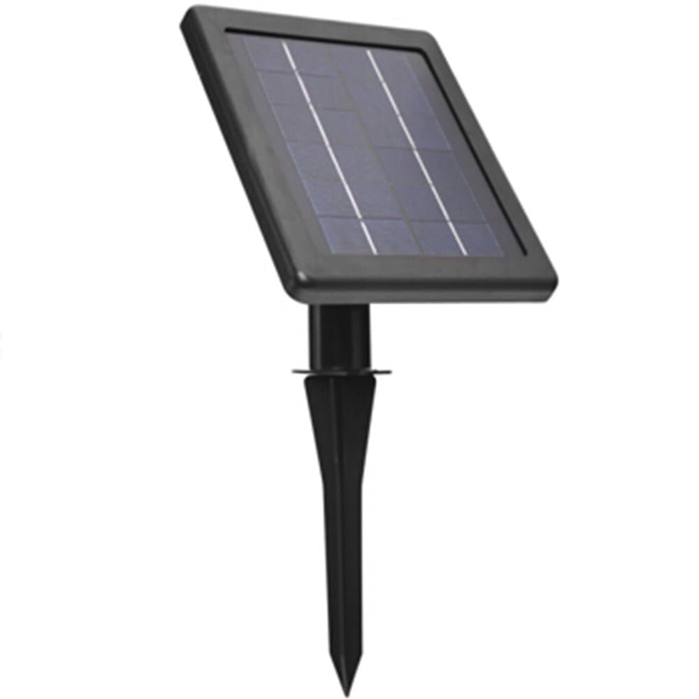 JINTA Lithium Battery 28 LED Outdoor Floodlight Automatically Working from Dusk to Dawn at Good Sunshine with Wall Mounted Brackets with Ground Mounted Stakes