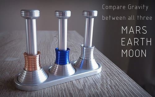 Moon Drop - Fidget Desk Toy Displaying Gravity On The Moon,Earth and Mars Set of 3