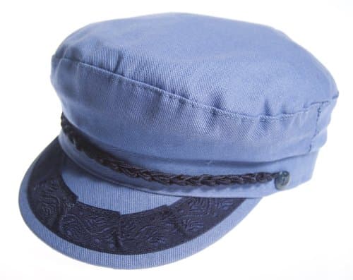 Authentic Greek Fisherman's Cap - Blue Denim