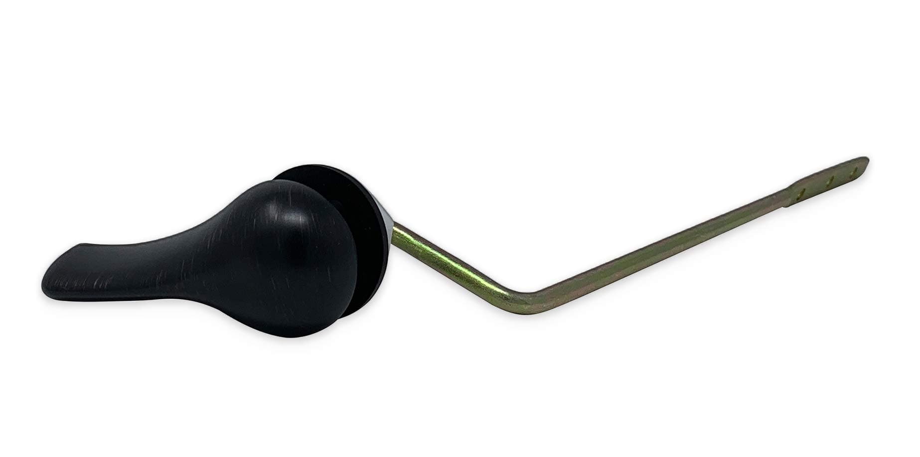 Qualihome Universal Side Mount Toilet Handle Tank Flush Lever Replacement Handle, Bronze Finish Toilet Handle