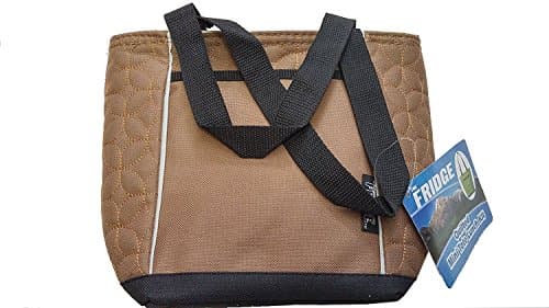 The Fridge Quilted Mini Lunch Bag (Brown)