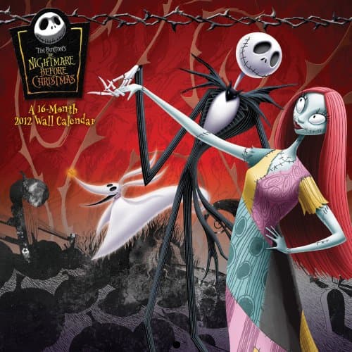 Tim Burton's The Nightmare Before Christmas 2012 Calendar