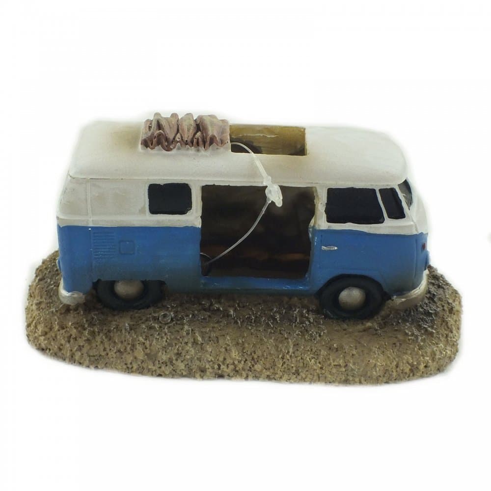 Aquarium Ornament Retro VW Camper Van