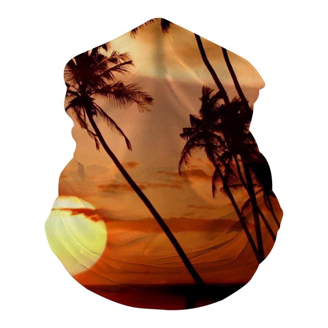 LCCKSS American Flag Retro USA Face Mask Multi-Function Headband Balaclava Dust Wind Proof Bandanas Neck