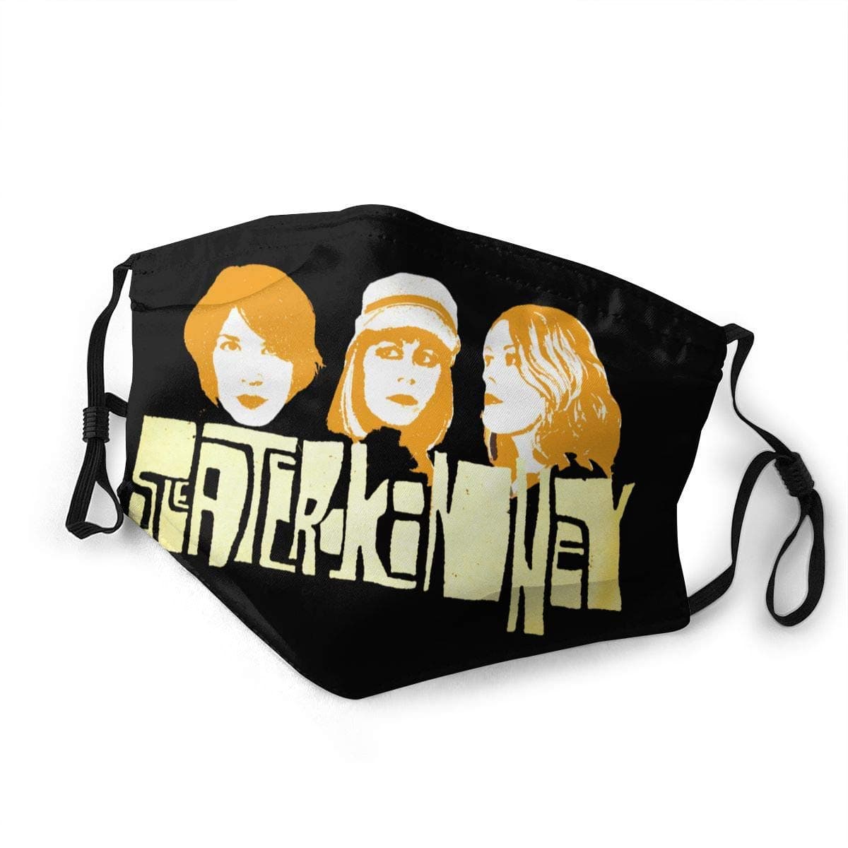 Sleater Kinney Mask With Activated Carbon Filter, Adjustable Reusable Dust Mask From Dust, Pollen, Pet Dander