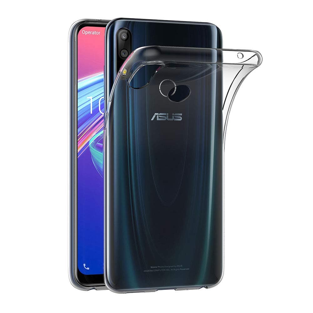 AICEK Case Compatible for Asus Zenfone Max Pro (M2) ZB631KL, Transparent Silicone Cover for Asus Zenfone Max Pro (M2) ZB631KL Bumper Covers Clear Case (6.26 inch)