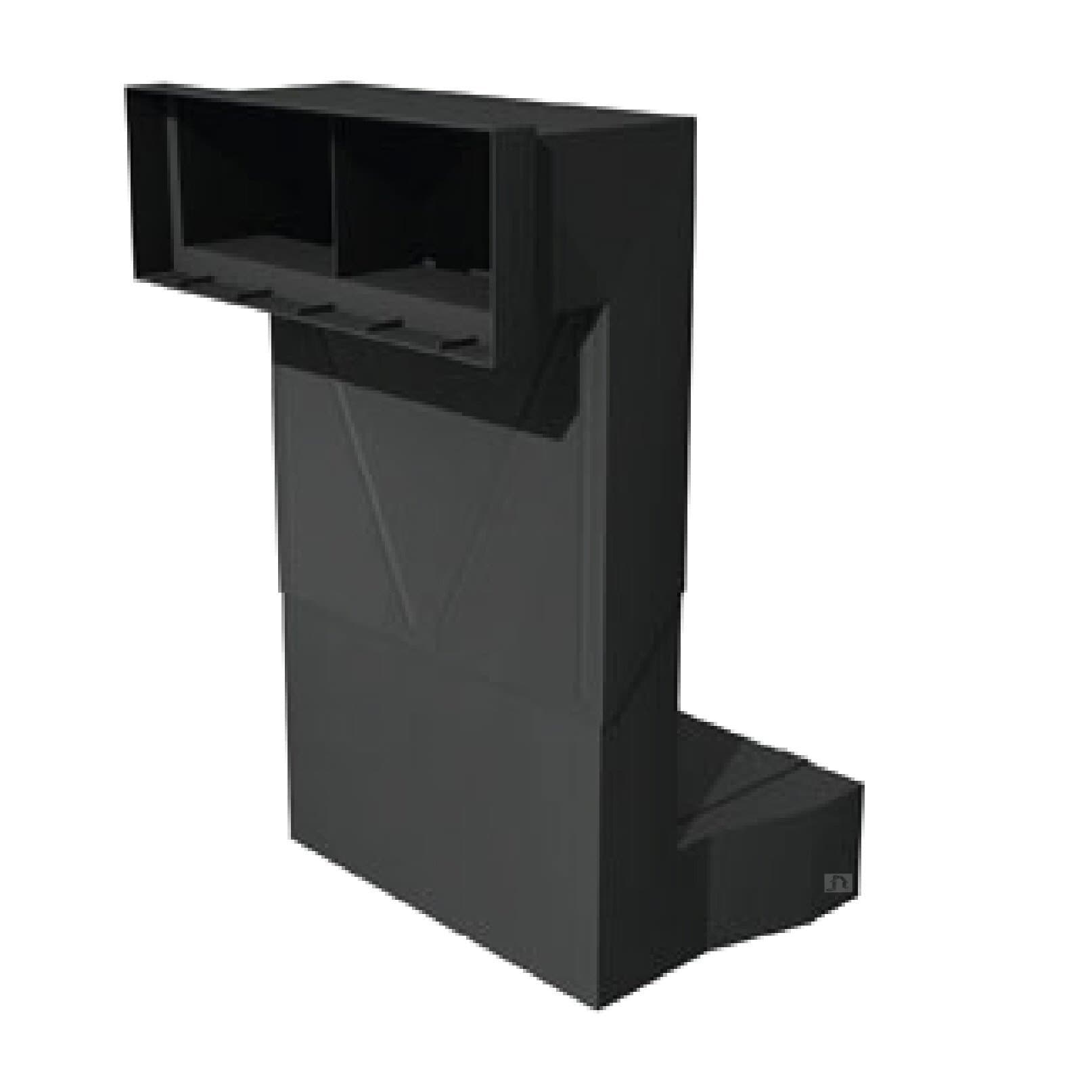 Telescopic Underfloor Cavity Vent With Air Brick Ventilator Black