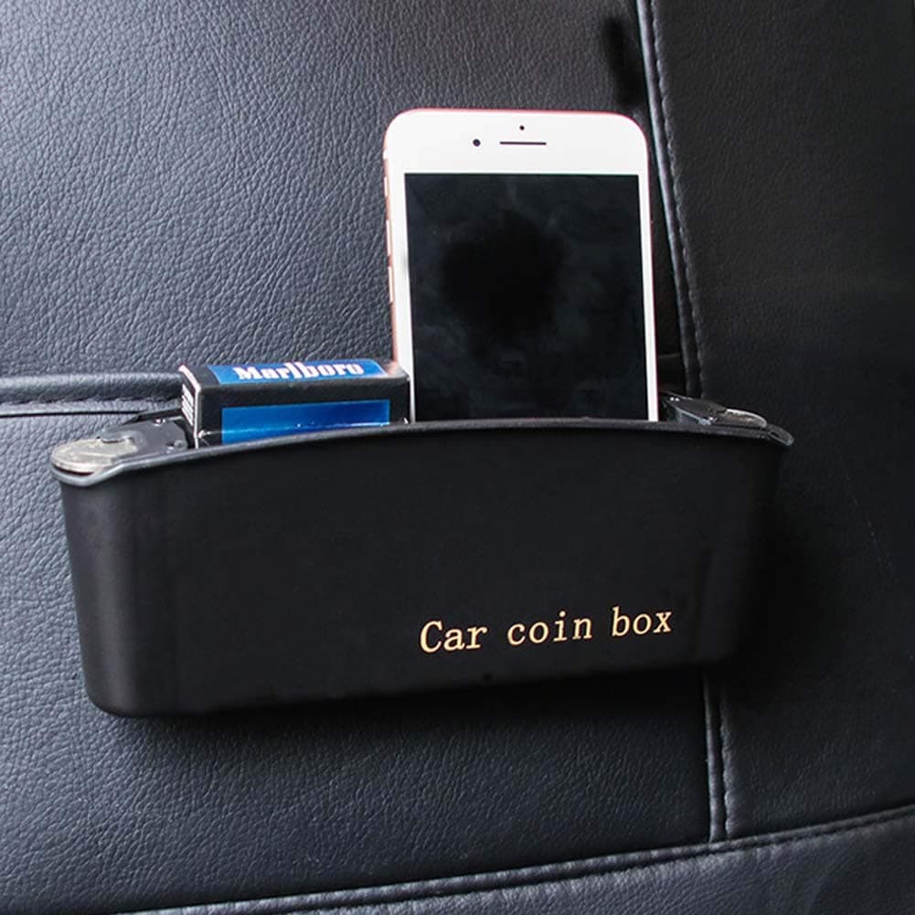 Amandia Car Trash Can Mini Universal Accessory Box Garbage Rubbish Dust Bin Containers