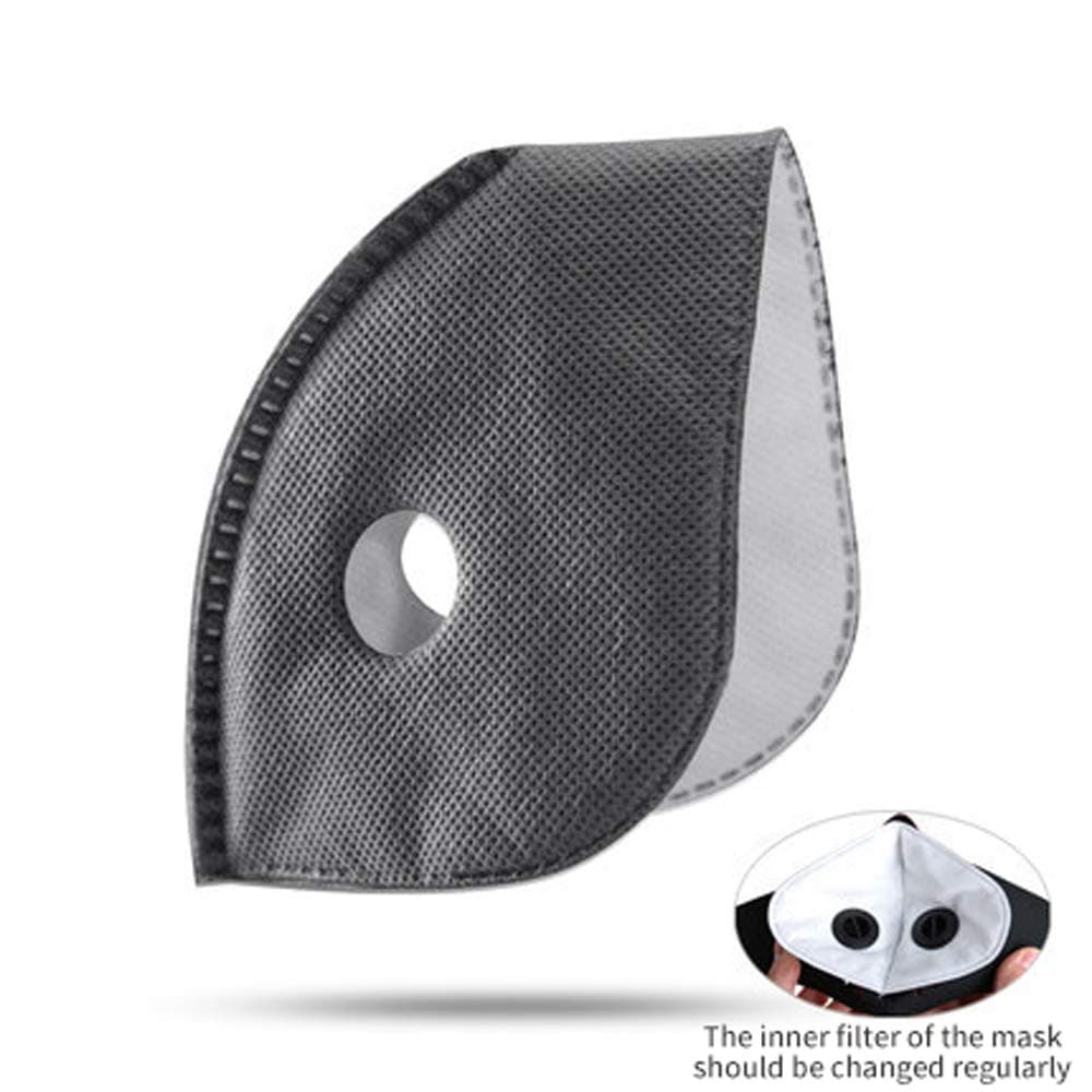 Leaftree Authentic Replacement Parts, Mask Lining-Dustproof,Active Carbon N99 Filters for Mesh or Neoprene Mask, Pack of 50