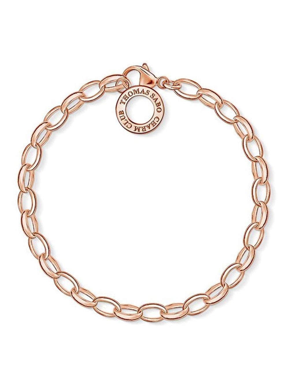 Thomas Sabo Charm Bracelet, Rose Gold Plated