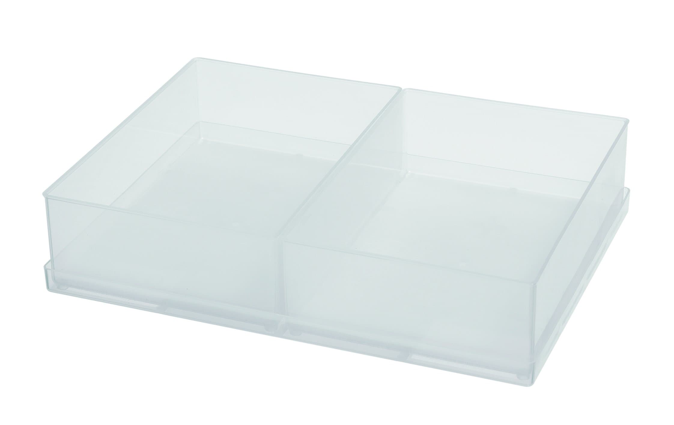 raaco 136495"55 A6-1" Insert, Transparent, 2-Piece