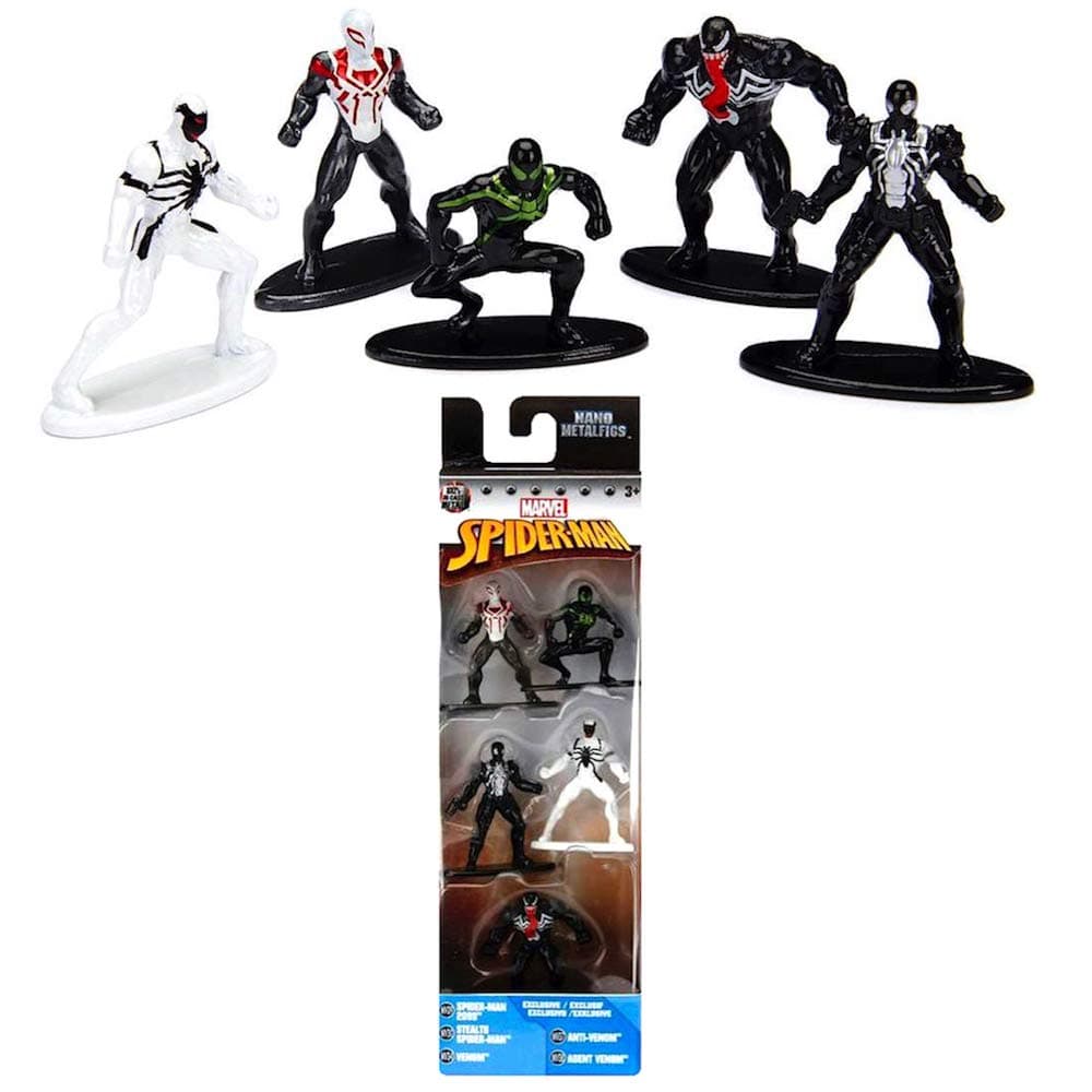 Nano Metalfigs Marvel Spider-Man Set 2