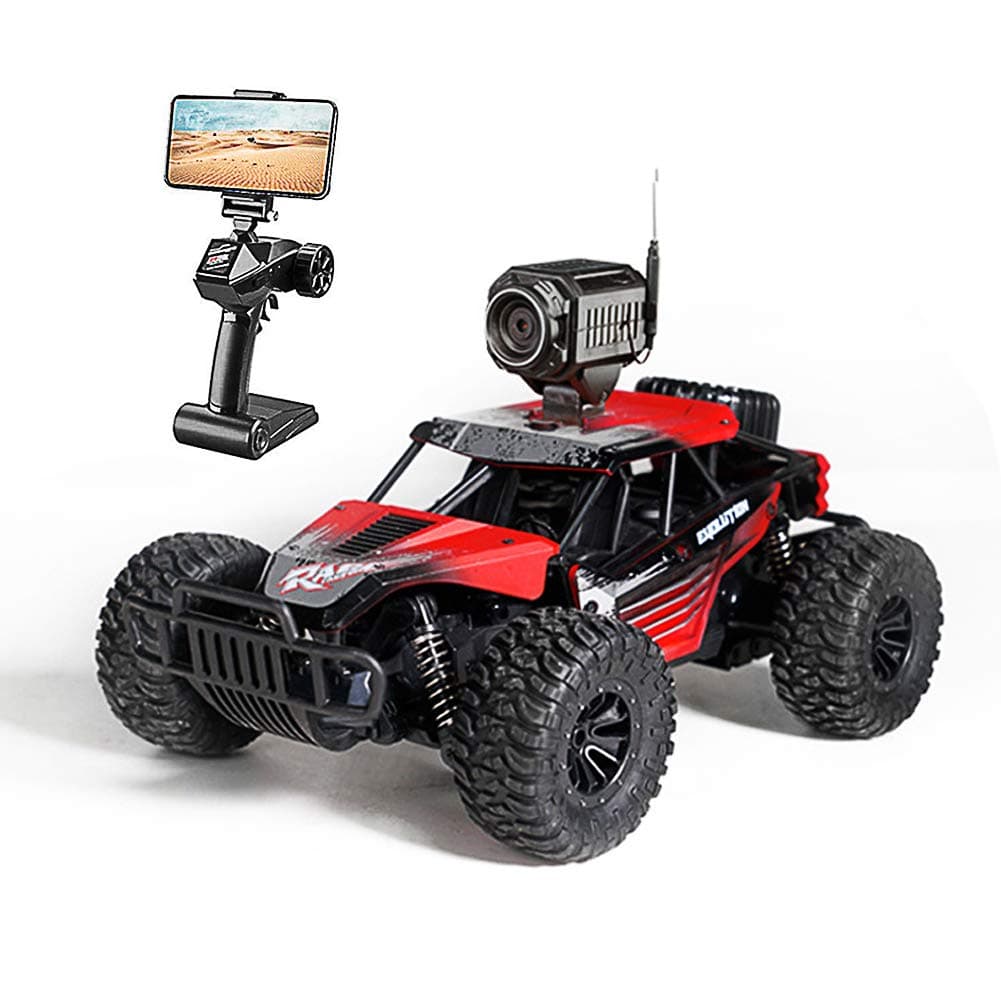 ZHIHQ RC Car, with HD Camera 1:16 25Km/H High Speed Off-Road Vehicle Terrain RC Car, 2.4Ghz Drift Remote Control Car, High And Low Speed Adjustable, Best Gifts for Children And Adults