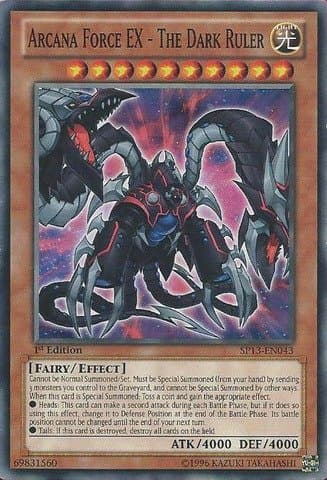 YU-GI-OH! - Arcana Force EX - The Dark Ruler (SP13-EN043) - Star Pack 2013 - Unlimited Edition - Common