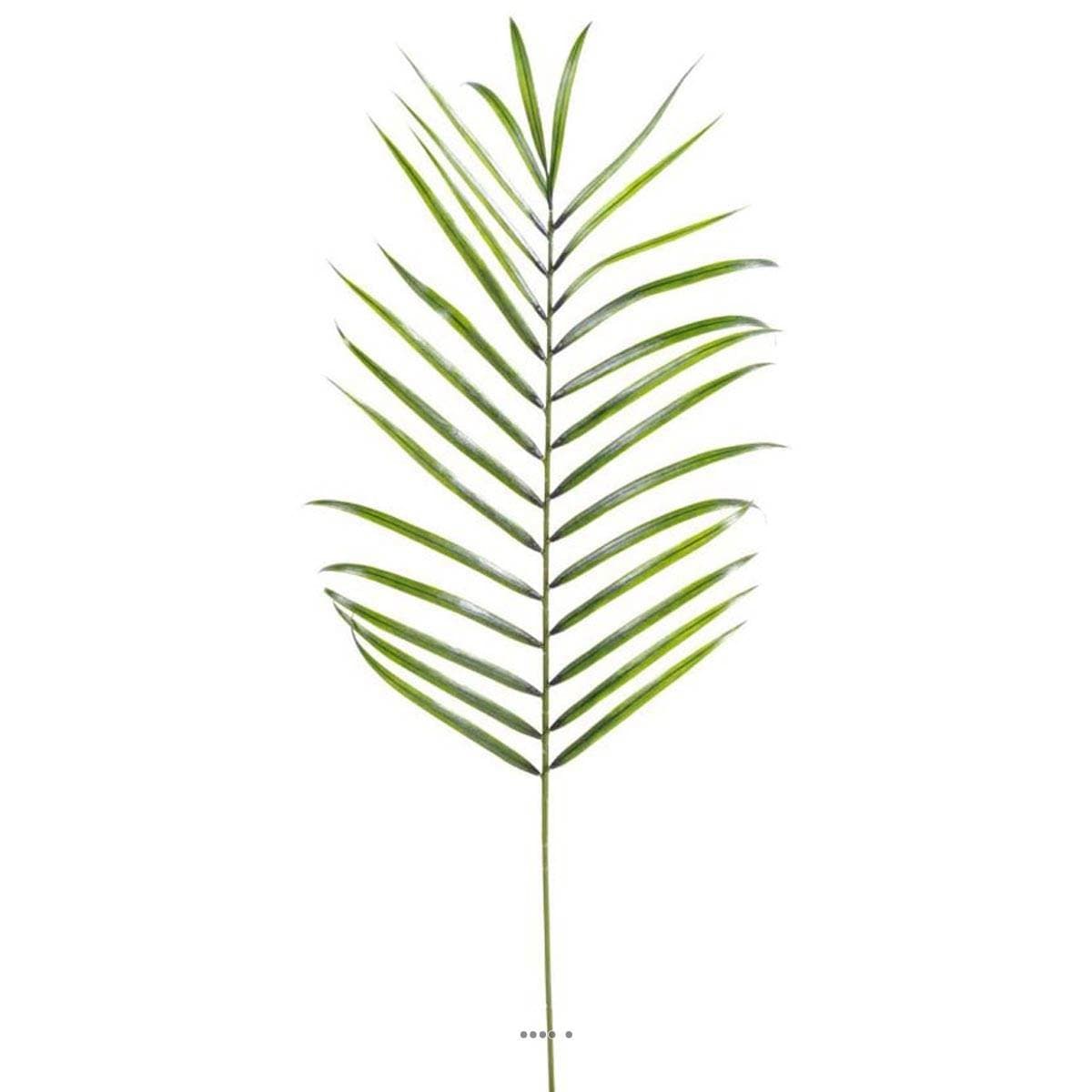 Green Artificial Plastic Leaf Artificial Areca Palm in H 110 cm