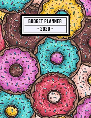 Budget Planner 2020: Donut Expense Tracker / Budget Planner 2020| 8.5x11 | 52 Weeks Undated Paperback – 26 Oct 2019