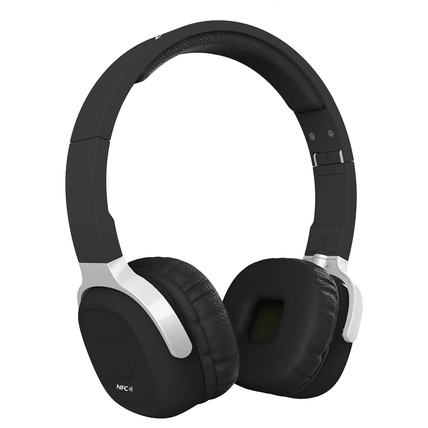 WESTLINK Wireless Headphone Noise Cancelling Stereo Headset Bluetooth 4.1 NFC With Mic With Pedometer Foldable 3.5mm Audio Wired Hands Free For Calling Gaming Music Black