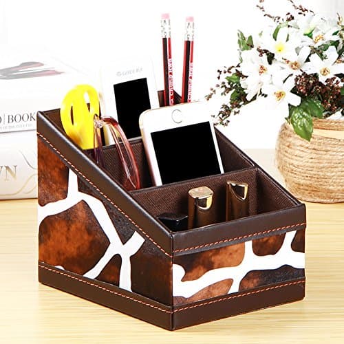 Makeup organizers Table tv remote control storage box Cosmetic storage box-N