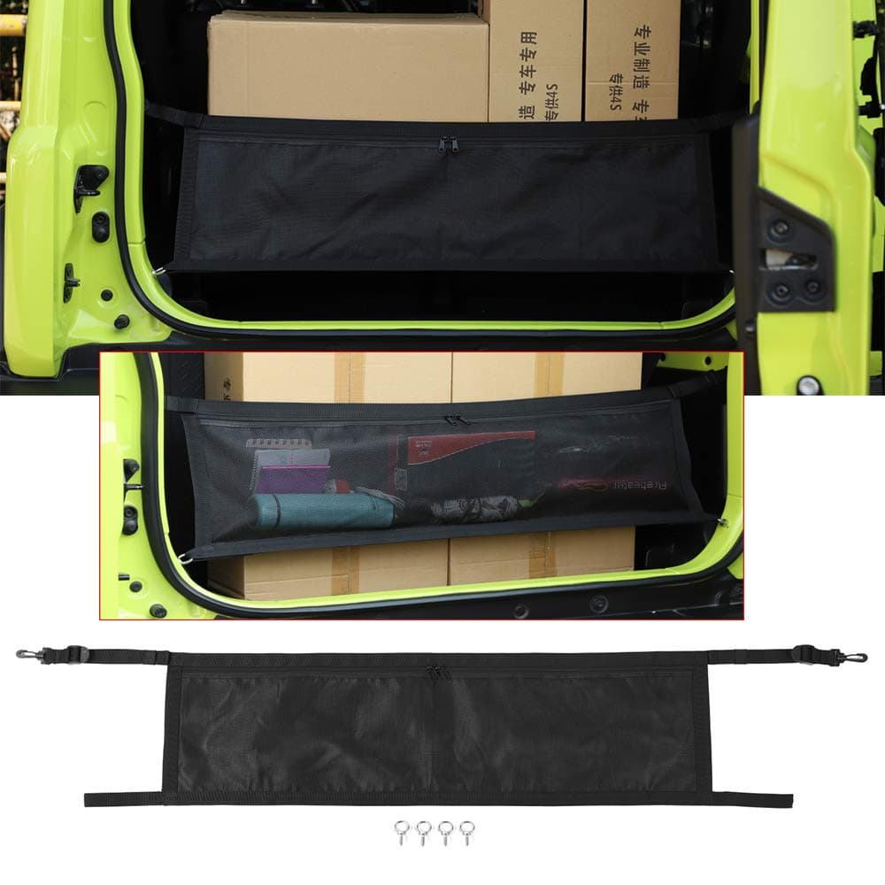 Rear Trunk Cargo Shielded Isolation Net Cover Fit for Suzuki Jimny 2019-20
