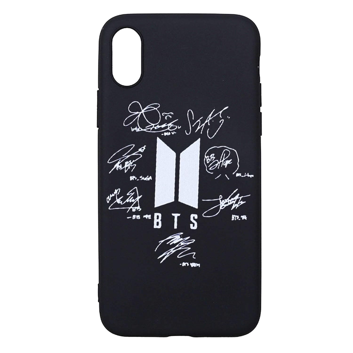 Ymine Kpop BTS Soft TPU Phone Case for iPhone X Xs Max Xr Jimin Suga Cover