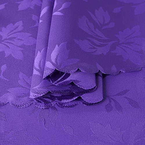 TRE Continental luxury floral wallpaper plain/ table cloth/ table cloth/ TV cabinet hood/covering cloth-A diameter280cm(110inch)